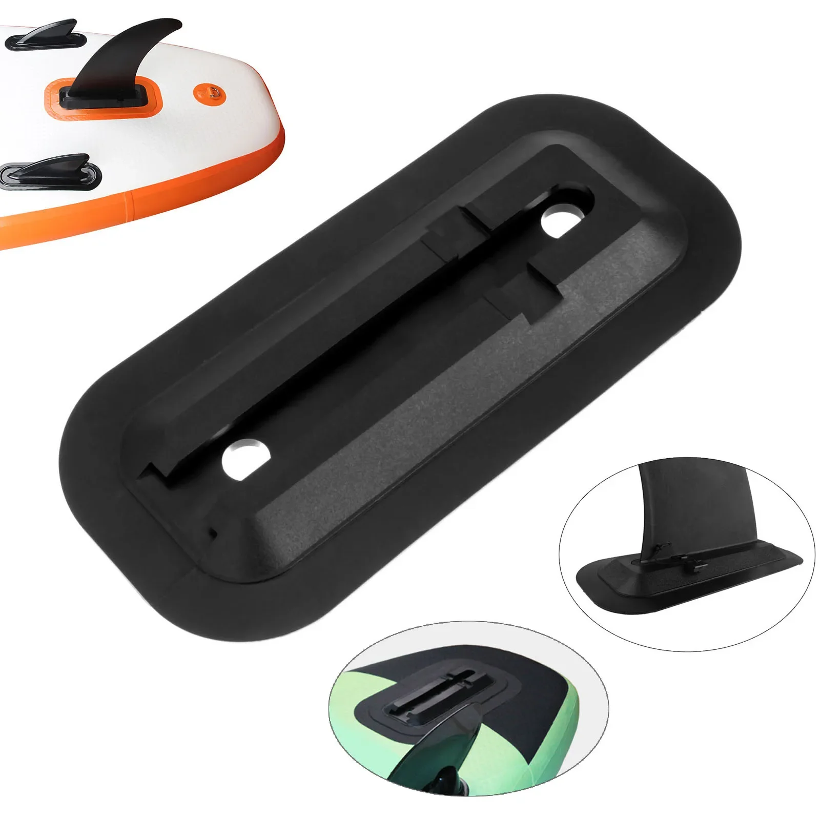 1 Pc PVC Slide-in Central Fin  - Fishing Kayak Paddle ulasan dan harga